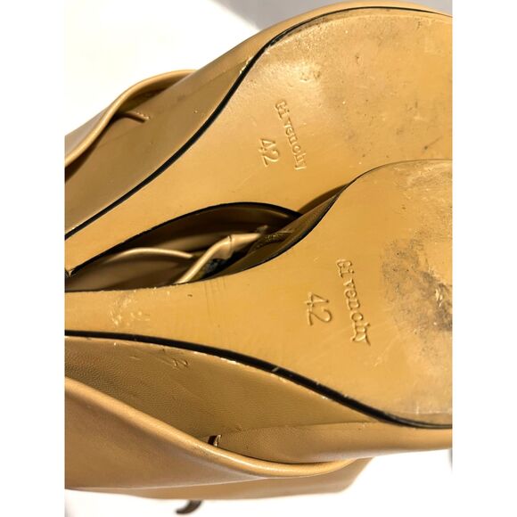 Givenchy shark Lock ankle Boots in beige genuine leather women 42 - Picture 10 of 12